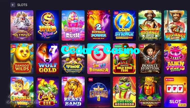 7 Cedars Casino casino presented on mobile device in Pakistan with slots and live games